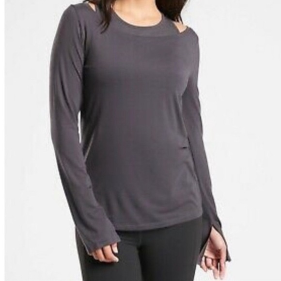 Athleta Essence Groove Top in Spring Night Sz M - Picture 2 of 15